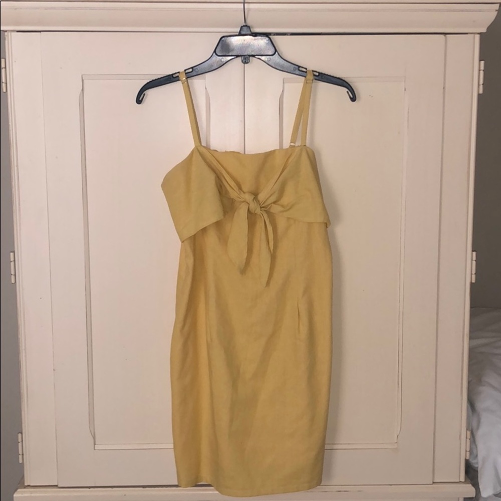Yellow Spaghetti strap Sundress!